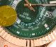 Swiss Grade 1 Copy Rolex Sky-Dweller World Timer N9 904L Green Dial Watch (3)_th.jpg